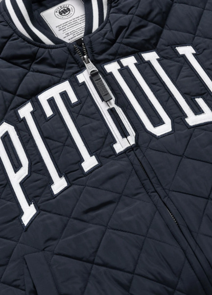 Kurtka pikowana przejściowa bejsbolówka PIT BULL "JUPITER" - granatowy