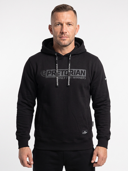 Pretorian "Side" Hoodie - Black/Black