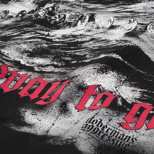 Bluza rozpinana Dobermans Aggressive "Viking Comp BCZ300" - czarna