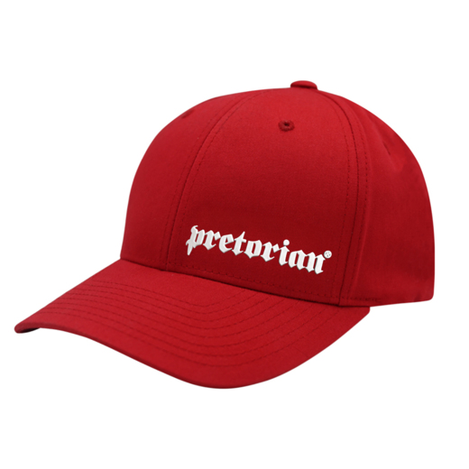 Pretorian "Logo 3D White" Cap - Red
