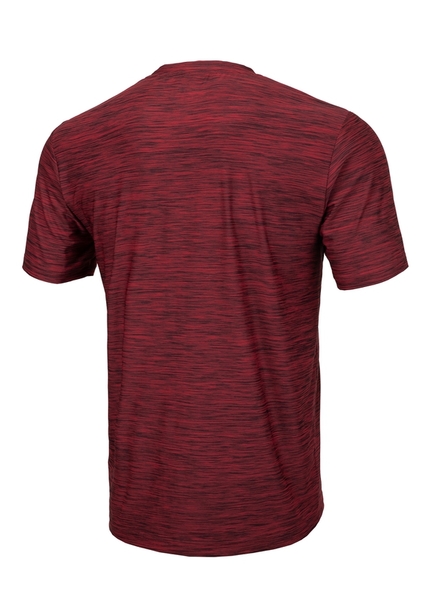Casual Sport PIT BULL T-shirt &quot;Hilltop&quot; &#39;21 - burgundy melange melange