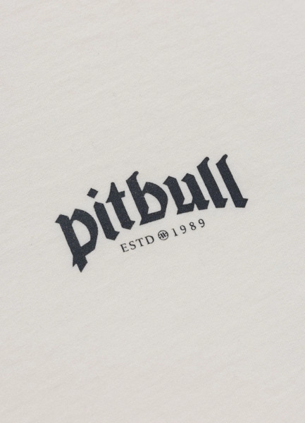Koszulka washed PIT BULL O'SIDE - biały