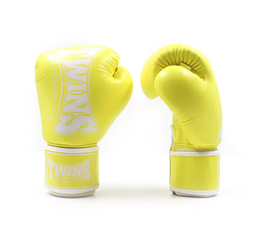  RĘKAWICE BOKSERSKIE TWINS SPECIAL BGVL4P (lemon) 