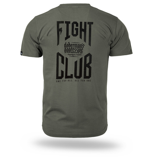 Dobermans Aggressive "FIGHT CLUB TS423" T-shirt - green