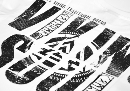 Dobermans Aggressive T-shirt &quot;Viking Soul TS211&quot; - white