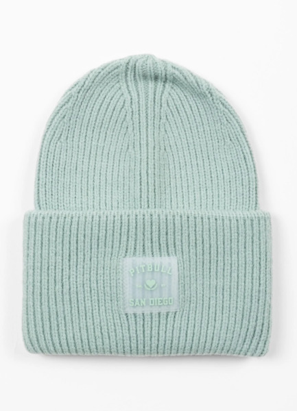 Czapka zimowa PIT BULL "LOVE PB" - miętowy