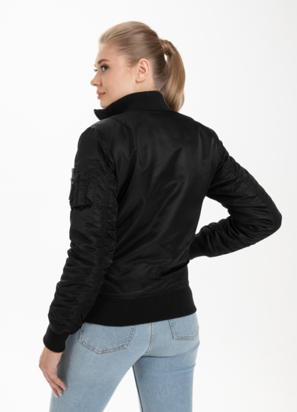 Women&#39;s winter jacket PIT BULL &quot;MA1&quot; &#39;21 - black