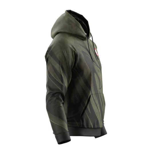 Extreme Hobby "POLSKA ULTIMATE" men's sports sweatshirt - khaki