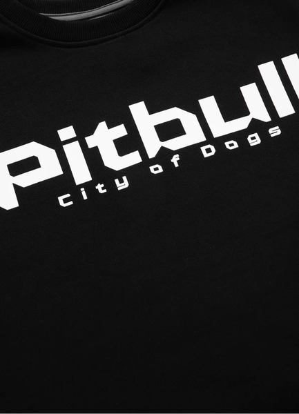 PIT BULL &quot;CITY OF DOGS&quot; sweatshirt - black