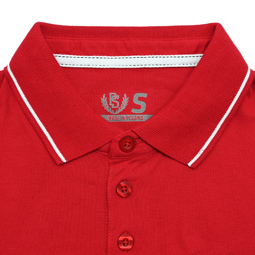 Koszulka polo Pretorian Line "Old Rules" 3D - czerwona