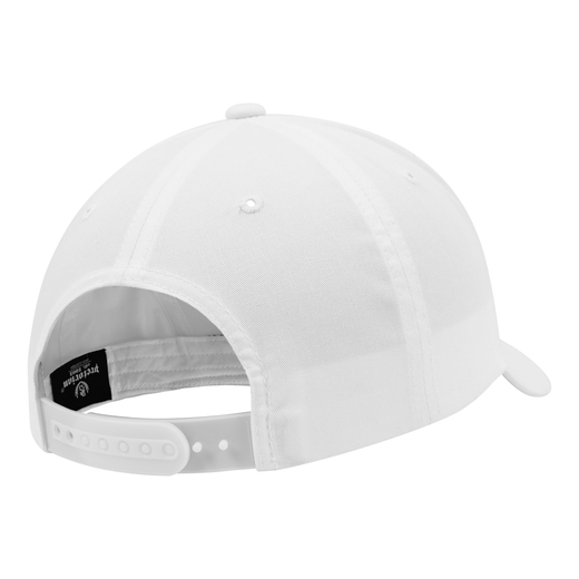 Czapka Snapback Pretorian "Black Logo" - biała