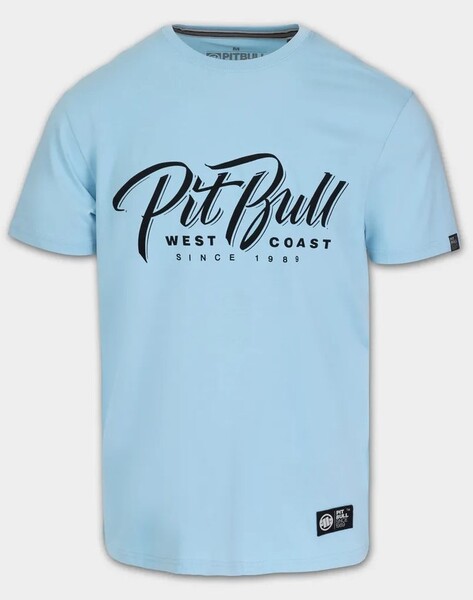PIT BULL &quot;EL JEFFE&quot; men&#39;s t-shirt - light blue