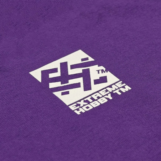 Koszulka T-shirt męski Extreme Hobby "BLOCK 2026" - fioletowy