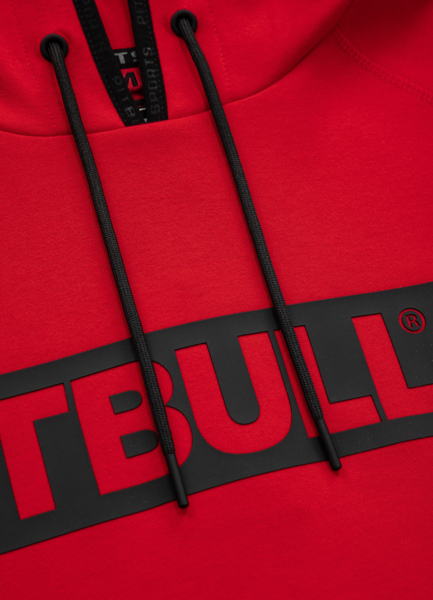 Bluza PIT BULL "Falcon Hilltop" z kapturem - czerwona
