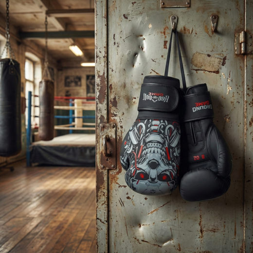 Ground Game "ANDROID" Leather Boxing Gloves