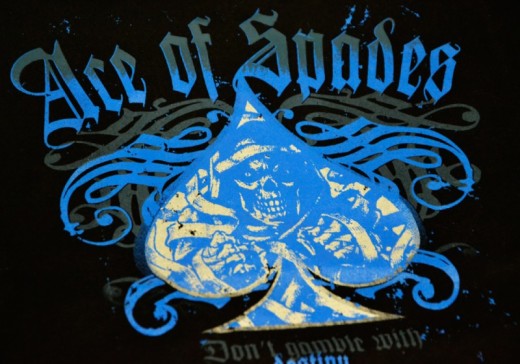 Koszulka Pretorian "Ace Of Spades" - czarna