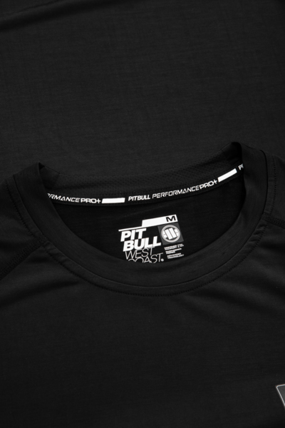 Rashguard PIT BULL Performance Pro &quot;Small Logo&quot; - black