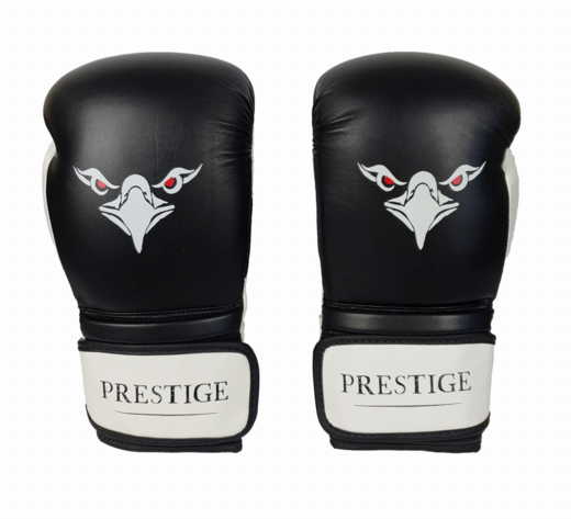 Prestige boxing gloves &quot;Black / White&quot;