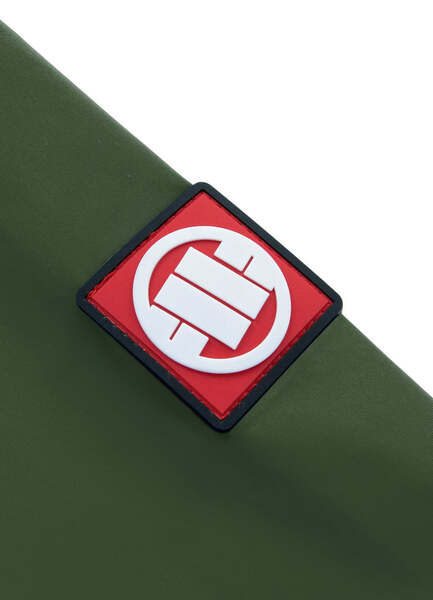 Kurtka wiosenna PIT BULL "Athletic Logo" '23 - oliwkowa