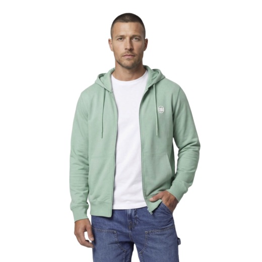 Bluza rozpinana z kapturem PIT BULL "SMALL LOGO NUGGET" - miętowy