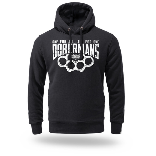 Bluza z kapturem Dobermans Aggressive "UNITY BK355A" - czarna