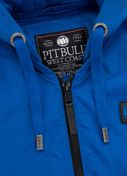 Kurtka wiosenna PIT BULL "Nimitz" '22 - royal blue