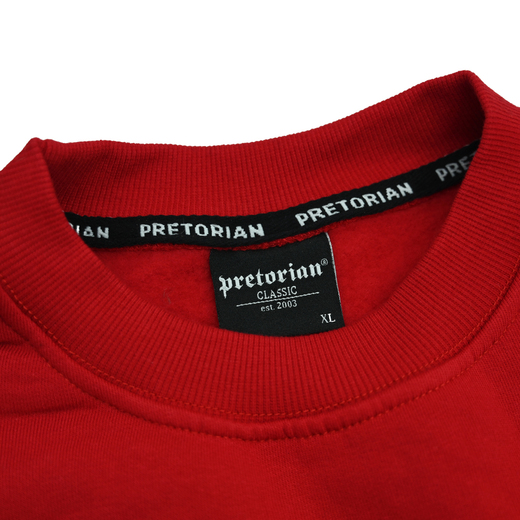 Pretorian "Death Before Dishonour" sweatshirt - red