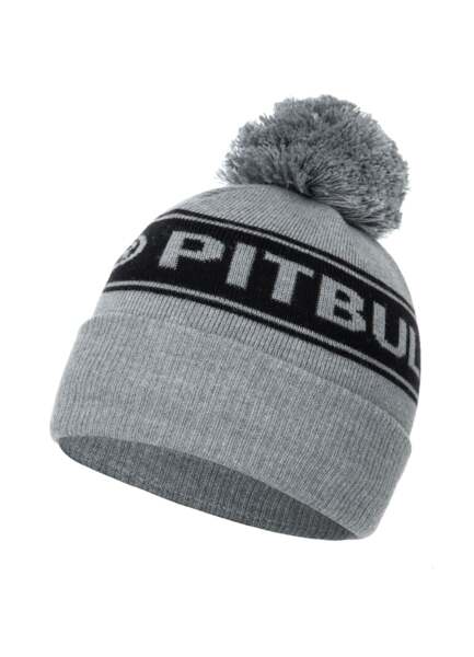 Czapka zimowa PIT BULL "Vermel Pitbull R" - szara