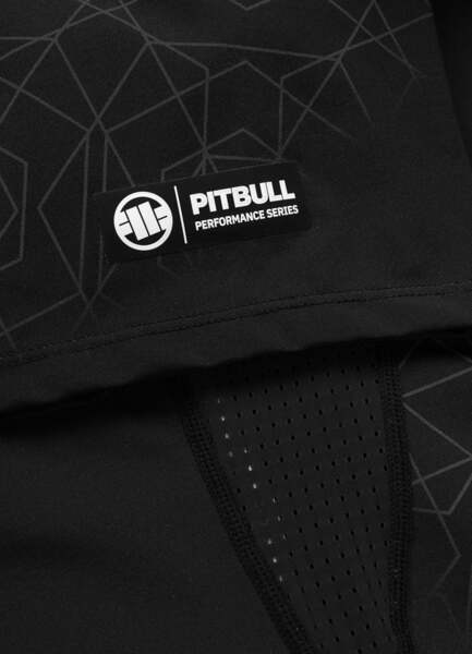 Rashguard PIT BULL "RAY - czarny/limonka