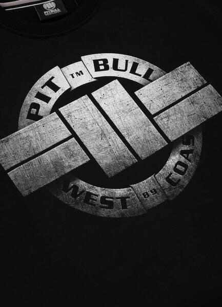 Bluza PIT BULL "Steel Logo" '23 - czarna