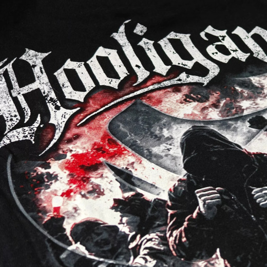 Koszulka T-shirt Extreme Hobby "HOOLIGANS 2026" - czarny