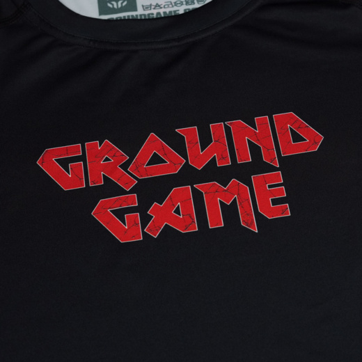 Rashguard GROUND GAME "INFERNO" krótki rękaw