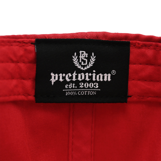 Pretorian "Logo 3D White" Cap - Red