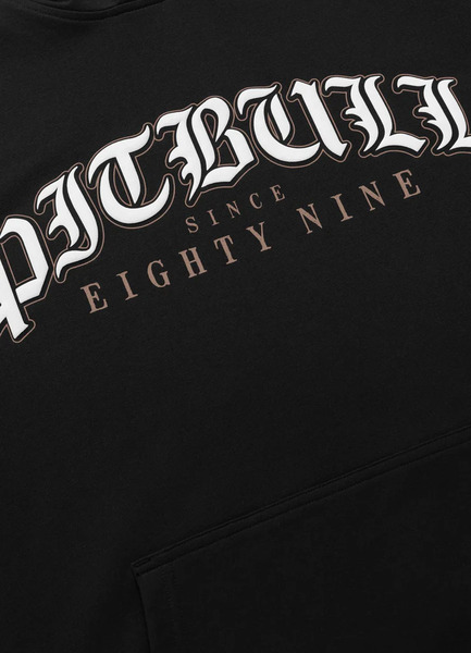 Bluza z kapturem PIT BULL "TATTO" - czarny
