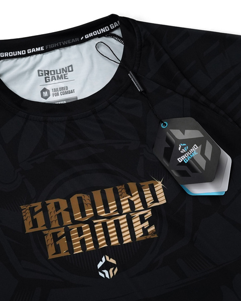 Ground Game &quot;Oni Samurai&quot; Training Shirt - Black