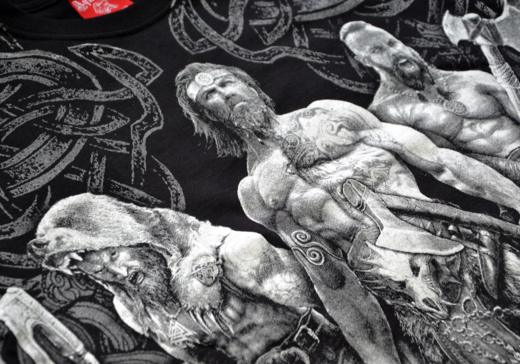 T-shirt &quot;Viking - Storm&quot; HD