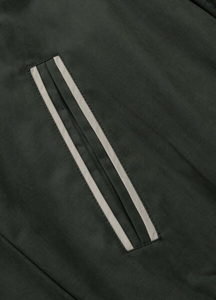 Kurtka przejściowa bejsbolówka PIT BULL "RADFORD" - ciemny zielony