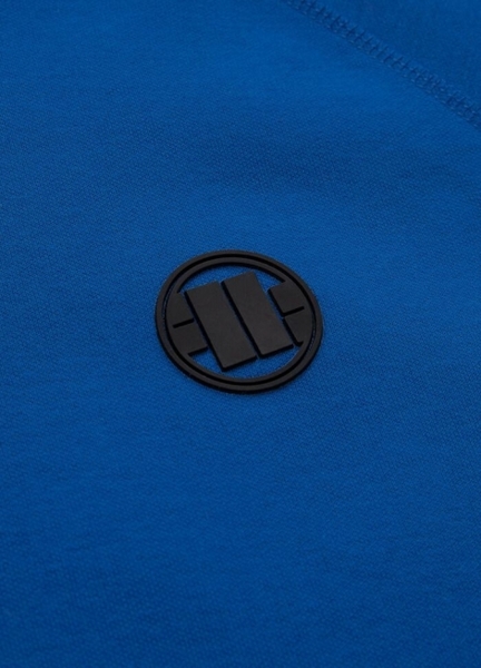 Bluza rozpinana z kapturem PIT BULL Hilltop "Harris" '22 - royal blue