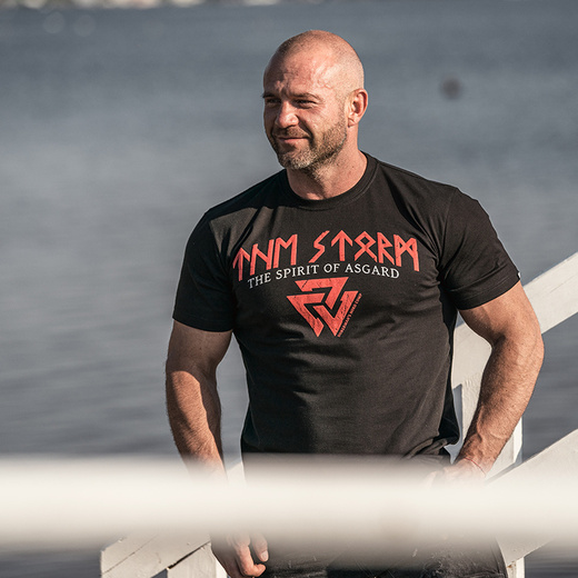Longsleeve Dobermans Aggressive "ASGARD" LS303" - granatowy