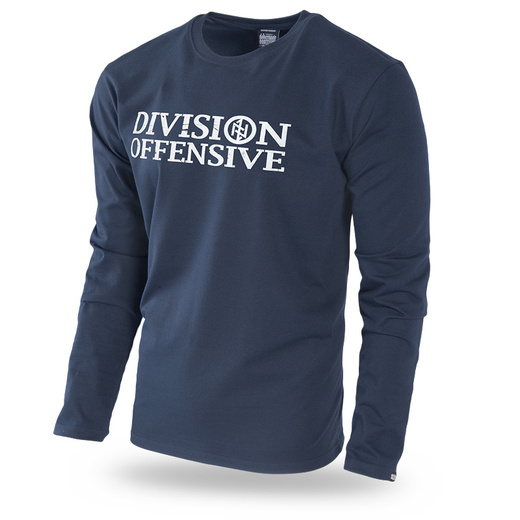 Longsleeve Dobermans Aggressive "Offensive Division" LS325 - granatowy