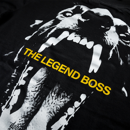 Longsleeve Dobermans Aggressive "DOBERMANS MOUTH" LS391 - granatowy