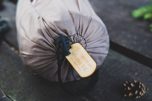 Hamak TIGERWOOD Lekki Ważka V2 – z Moskitierą - pustynny