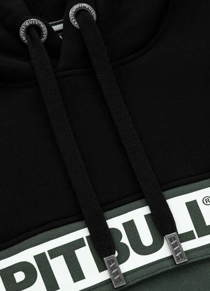 PIT BULL Two-Color &quot;Hilltop&quot; hoodie - black/olive