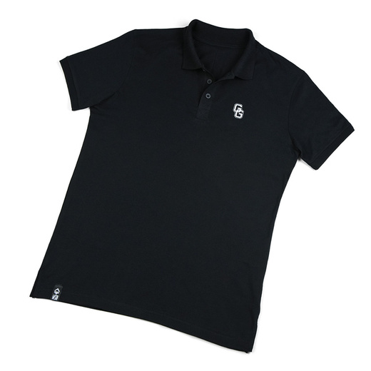 Ground Game MONOGRAM Polo Shirt - Black