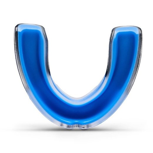 Leone "TOP GUARD" single mouthguard - blue