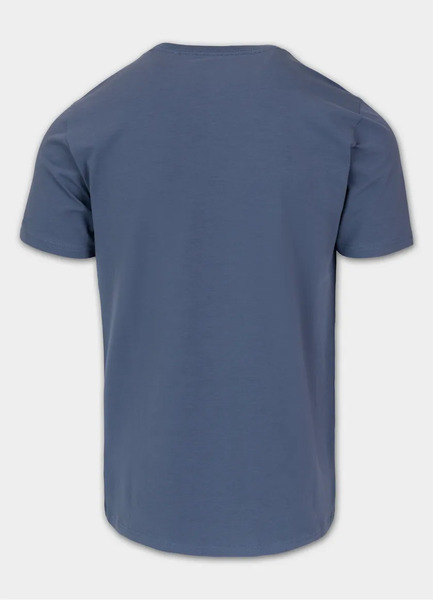  PIT BULL Slim Fit Men&#39;s T-Shirt &quot;USA CAL&quot; - Dark Blue