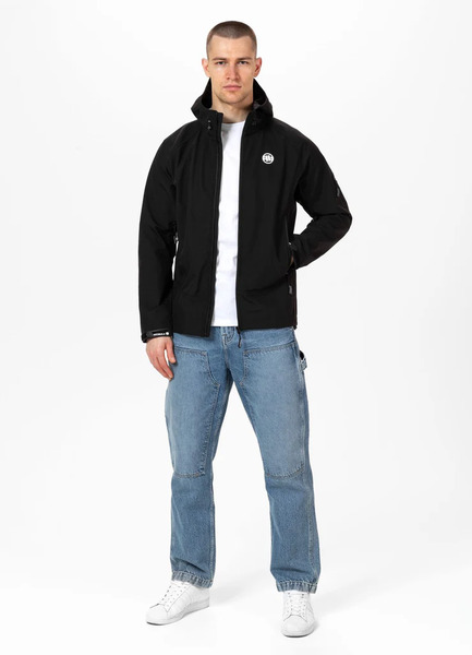 PIT BULL "Rockfish II" Hooded Softshell Jacket - Black