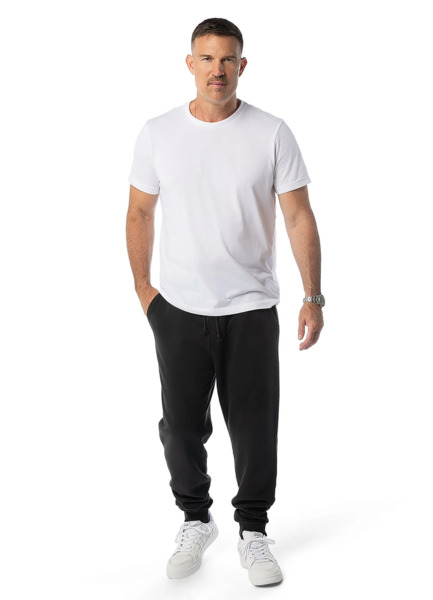 Spodnie dresowe washed PIT BULL "HACKETT" - ciemny grafit