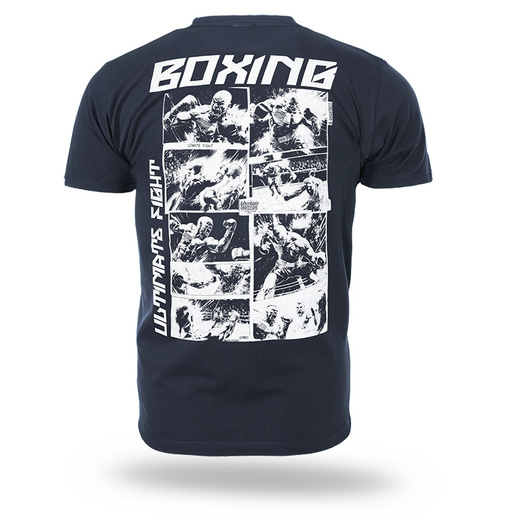 Koszulka T-shirt Dobermans Aggressive "COMICS BOXING" TS359D - granatowa