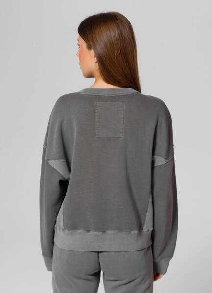 WASHED PIT BULL &quot;MANZANITA&quot; women&#39;s sweatshirt - gray